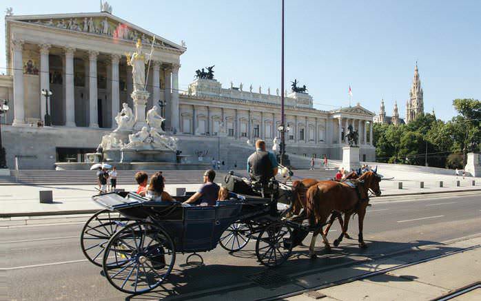 The Fiaker has been around in Vienna since 1700ad. The word Fiaker originates from the French Rue de Saint Fiacre in Paris, where this kind of â€œshort-term rental carriageâ€ was first introduced. Many of the coachmen (referred to as Fiaker as well) were not only drivers, but genuine characters know throughout the city - often because of their earthy humor as well as their famous songs.