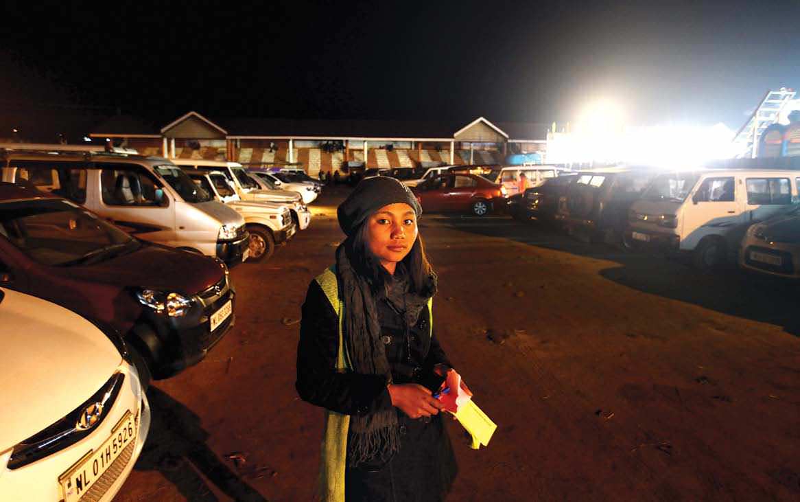 Zakielhounuo Tepa, a taxi driver