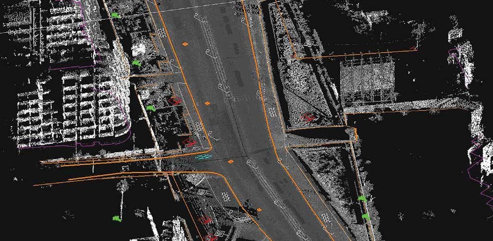 Designing Optical Fibre Cable Routes By Mobile Laser Scanning