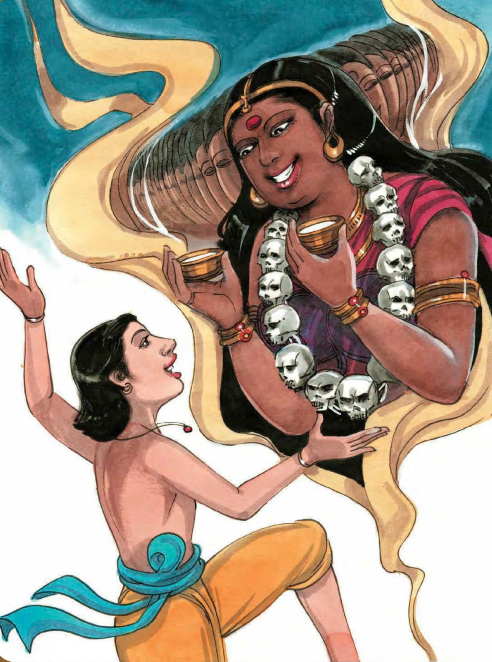 Mesmerising Mythology Tenali And Goddess Kali