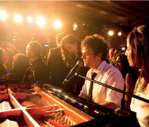 BACK TO SCHOOL For all his natural talent, Cullum is unable to read music – but he's learning.