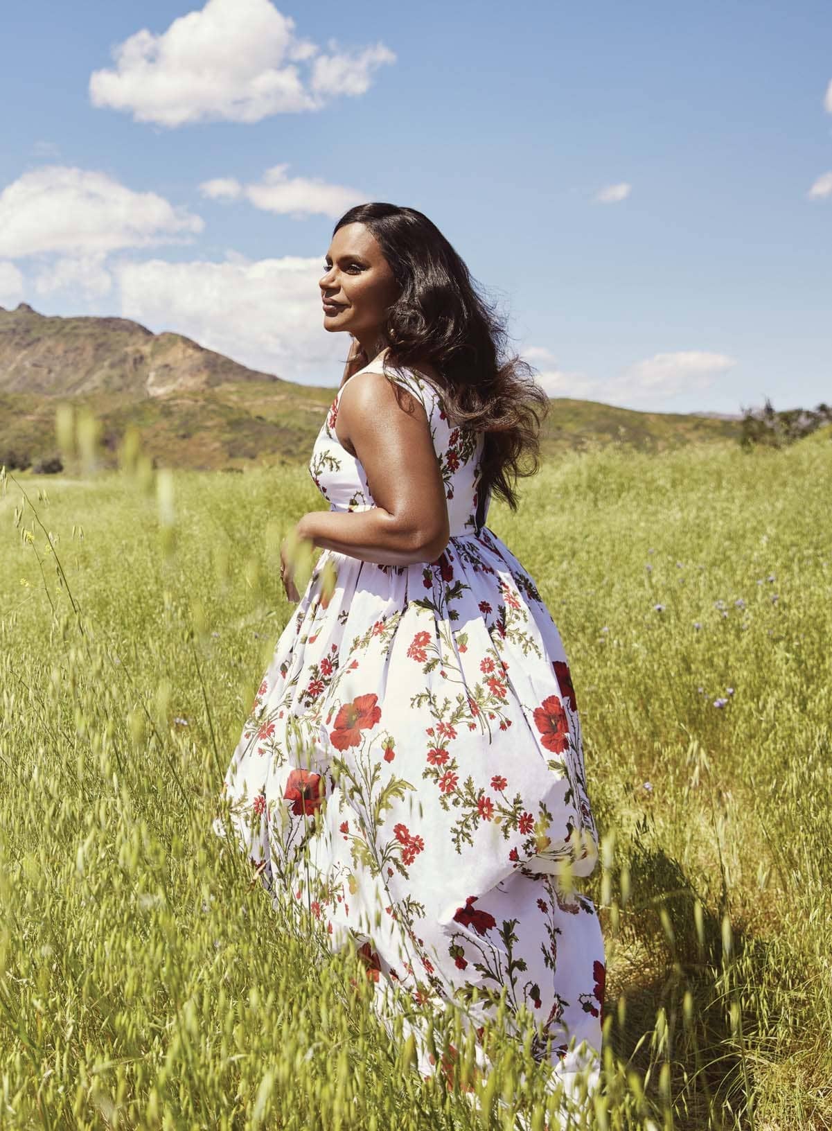 Mindy Kaling In Full Bloom