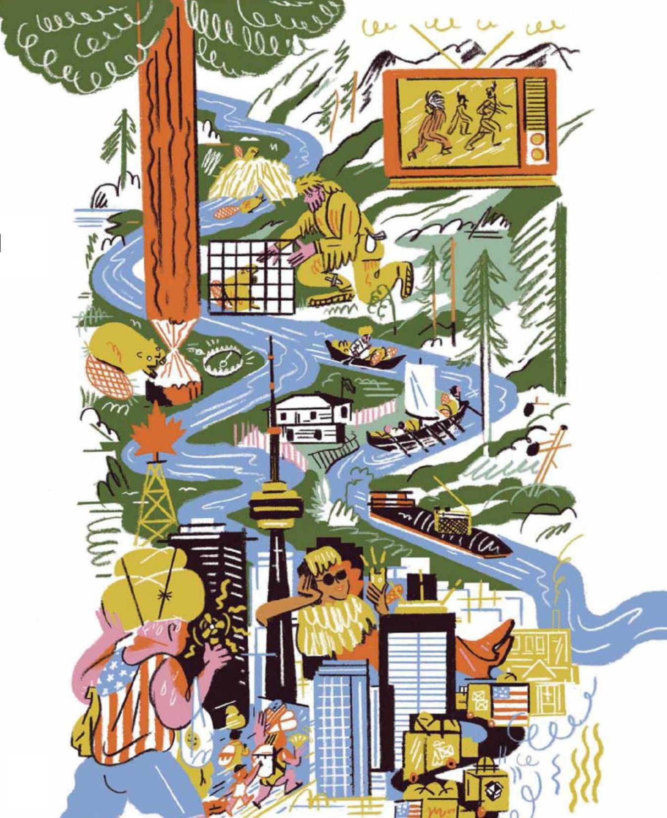 Follow The Beaver Trappers, Media Theory, And Our Warming Planet