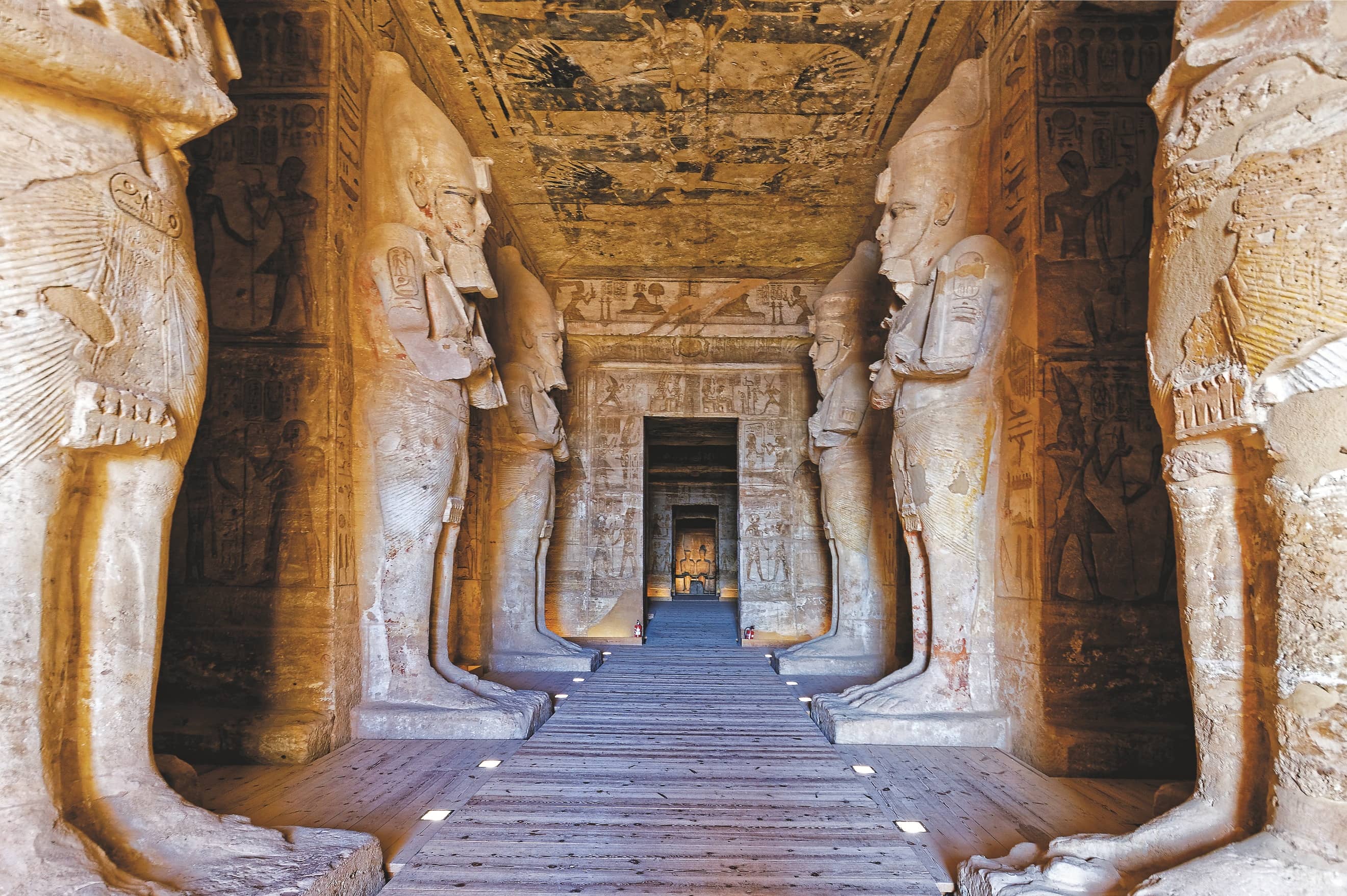 THE TEMPLES AT ABU SIMBEL