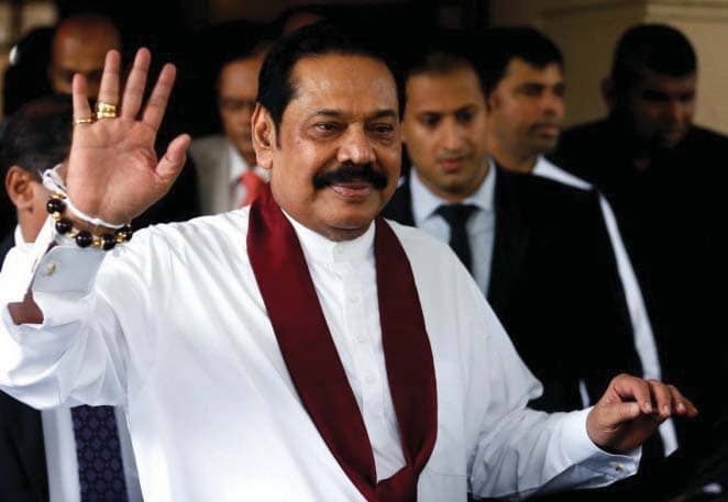 INDIA - SRI LANKA: RAJAPAKSAS AT HELM AGAIN; CONCERNS FOR INDIA