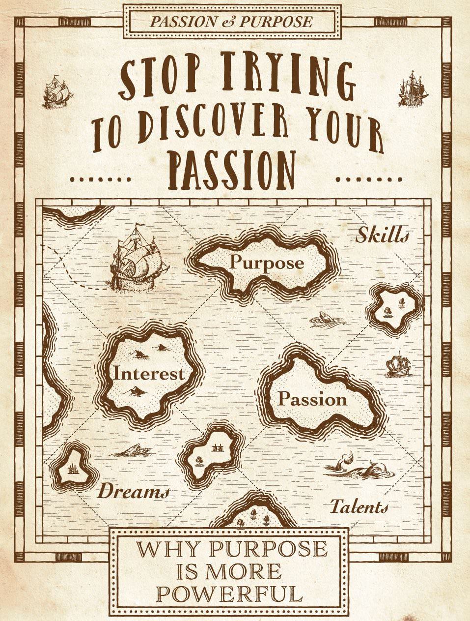 Passion & Purpose - Stop Trying To Discover Your Passion