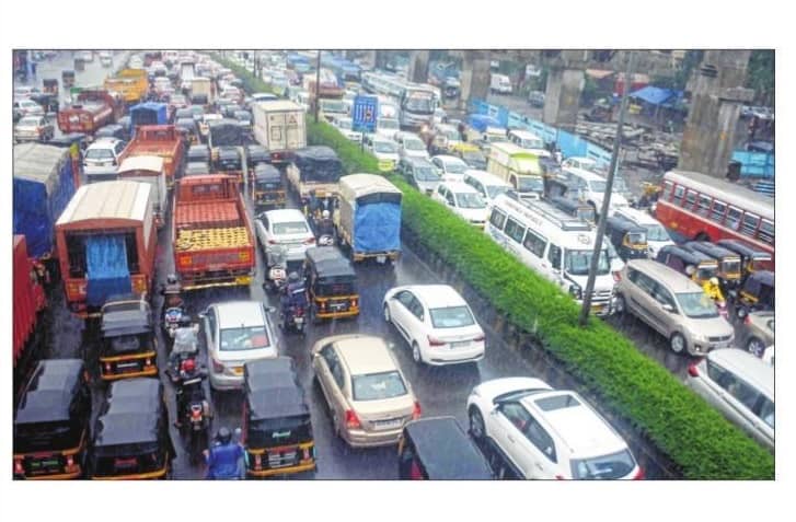 Traffic Snarls, Waterlogging: Order Of The Day