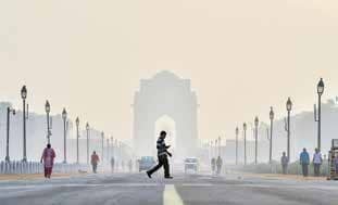 Air Quality In Delhi Again Slips To ‘Poor' Category