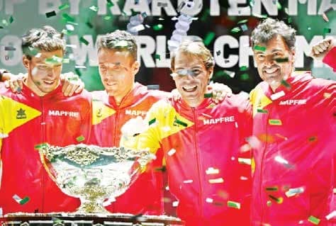 Nadal Inspires Spain To Sixth Davis Cup Triumph