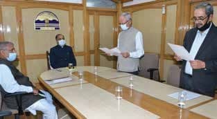 DK Sharma Takes Oath As Chairman HPERC