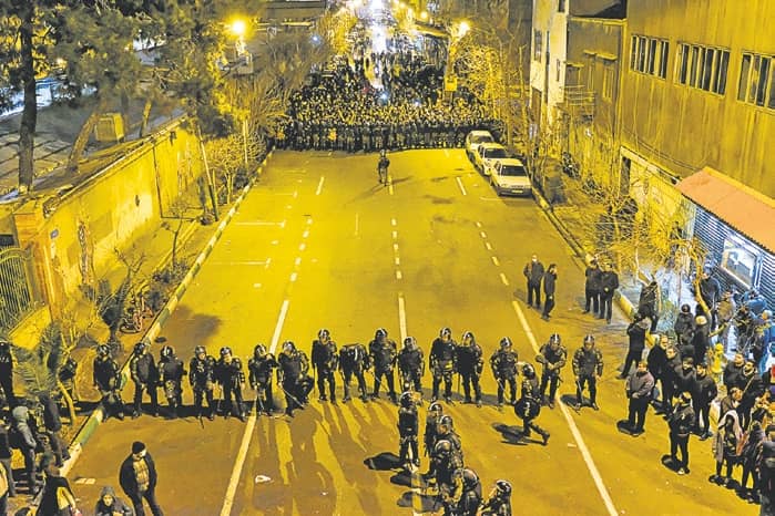 Protests Rage In Iran Amid Reports Of Shooting By Security Forces