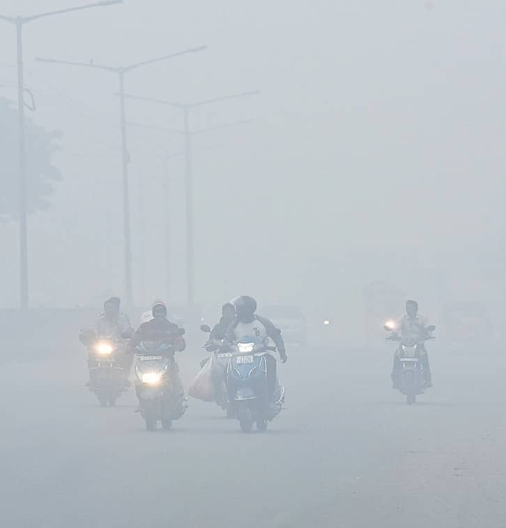 Bhogi Bonfires Suffocate City; AQI Touches 170 Mark