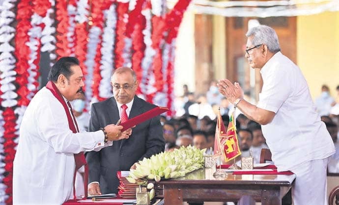 Rajapaksa's New Cabinet Reflects Family And Loyalty