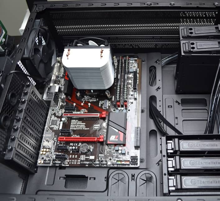Fitting the Motherboard into the Case