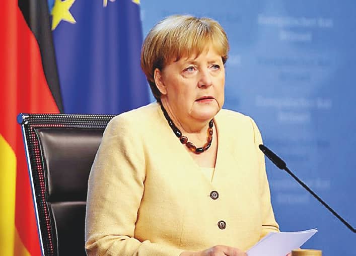 End of pandemic out of reach thanks to Delta variant: Merkel