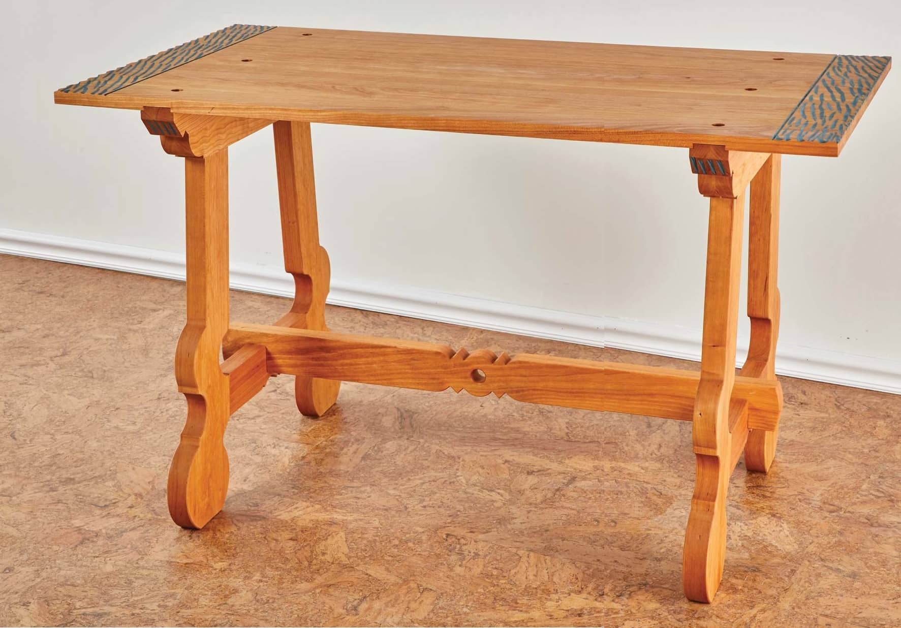 Lyre-Legged Table