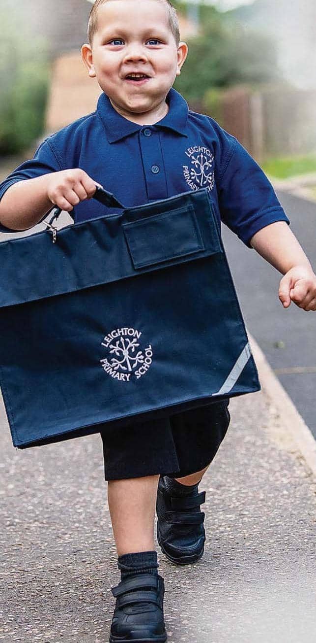 Josh Beat Cancer Twice... Now He's Off To School