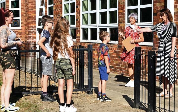 Schools Test The Temperature As 2m Pupils Return