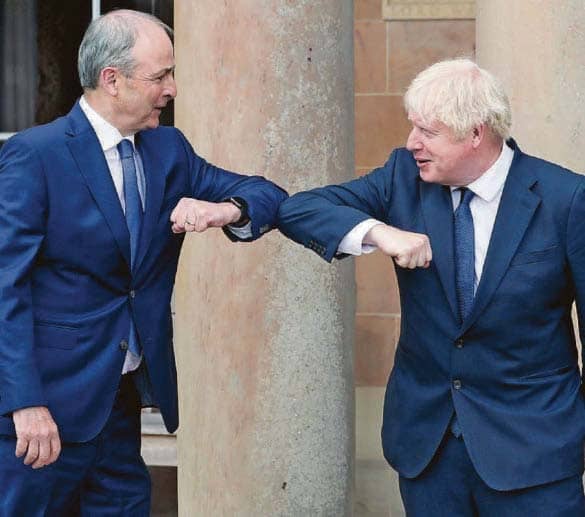 Boris and Irish leader confident of sealing a pact