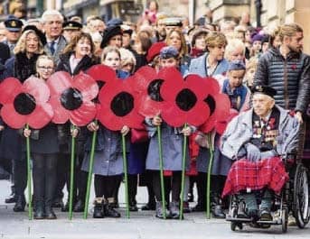 Remembrance marked at home in 100-year first