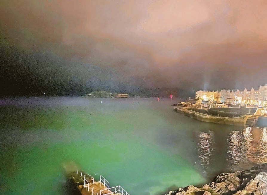 &lsquo;Explosion' on island explained