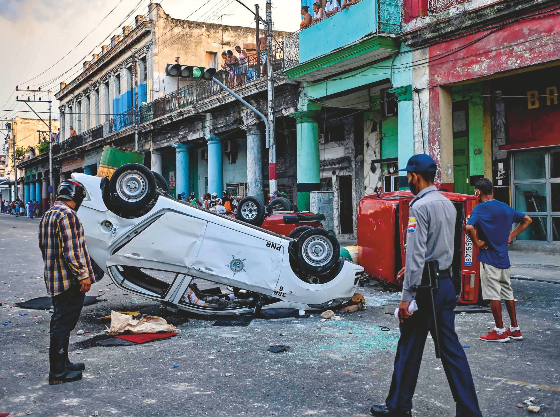 Cubans find anger in their souls