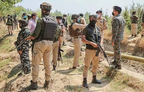 4 Security Personnel, 3 LeT Terrorists Killed In J&K Attack