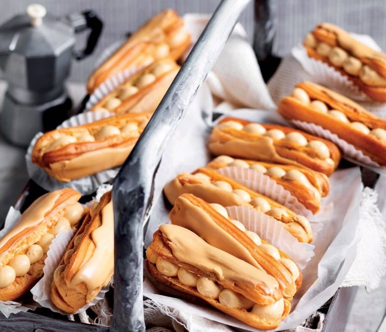 Caramel Eclairs