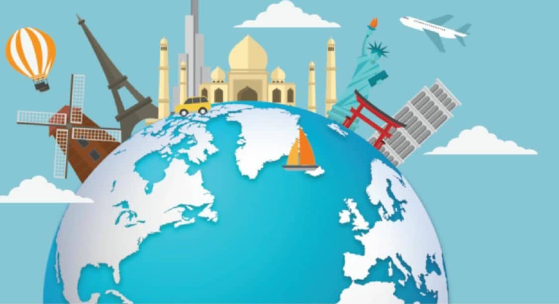 Around the world in 5