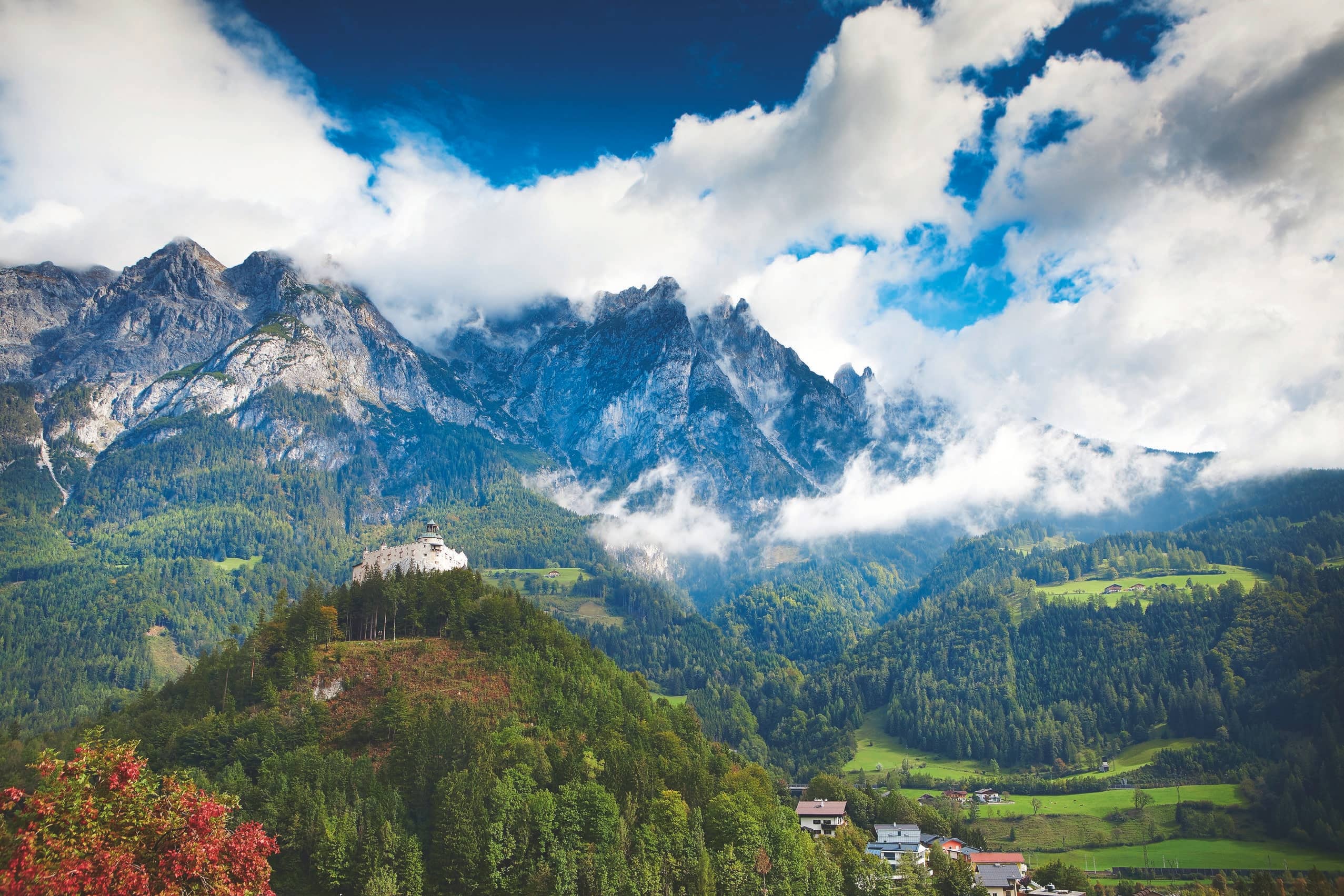 Breathe in pure mountain air…