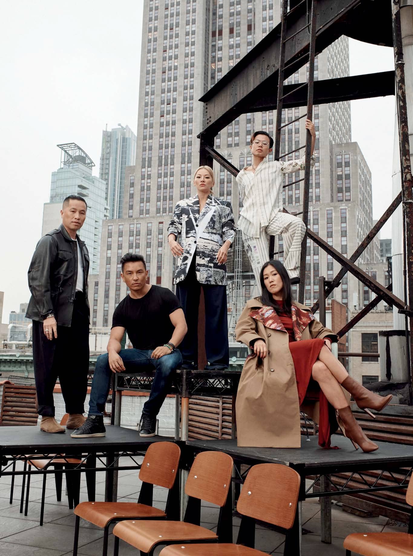 How the 'Slaysians' became an inspiring pop culture movement: Tina Leung,  Phillip Lim, Prabal Gurung, Laura Kim and Ezra J. William share a love for  food, fashion – and Asian representation