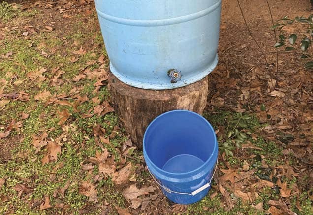 DIY RAIN CATCHMENT SYSTEM