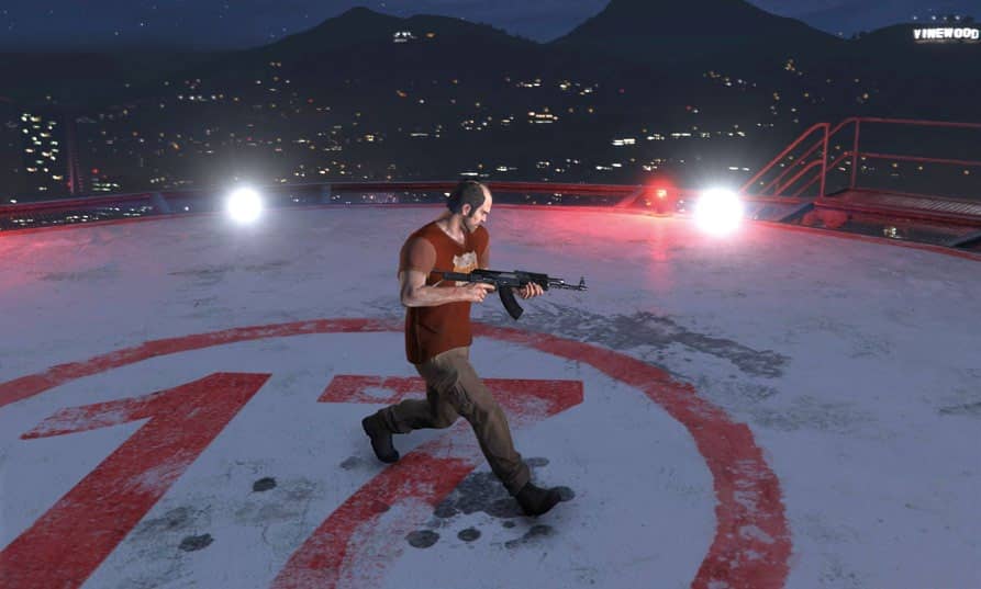 Trying one last time to stay alive in GTA 5: Chaos Mod