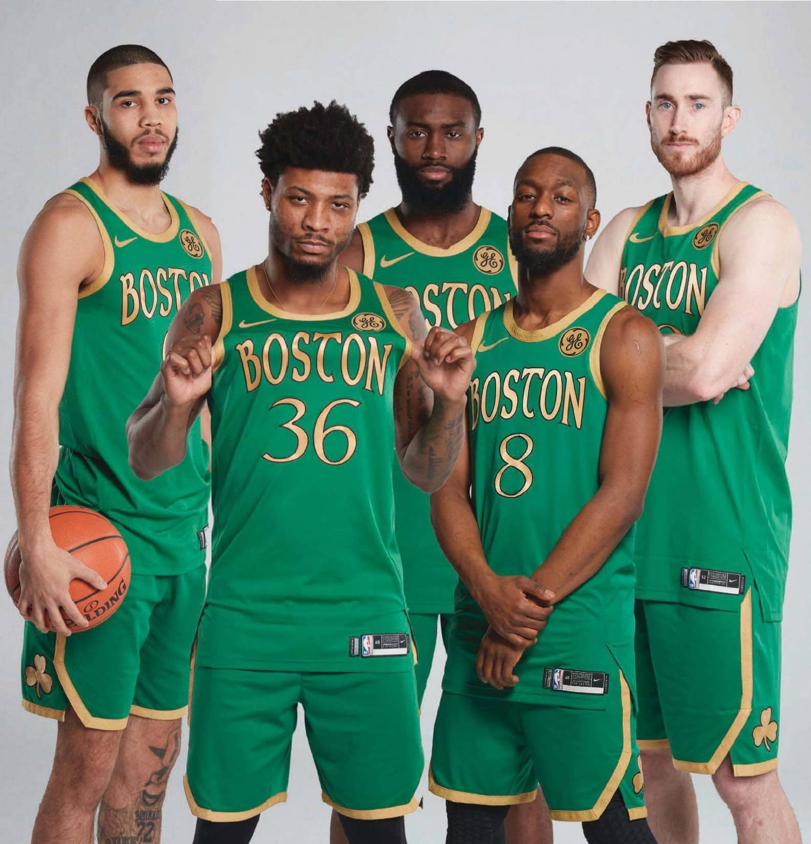 boston celtics green and gold jersey