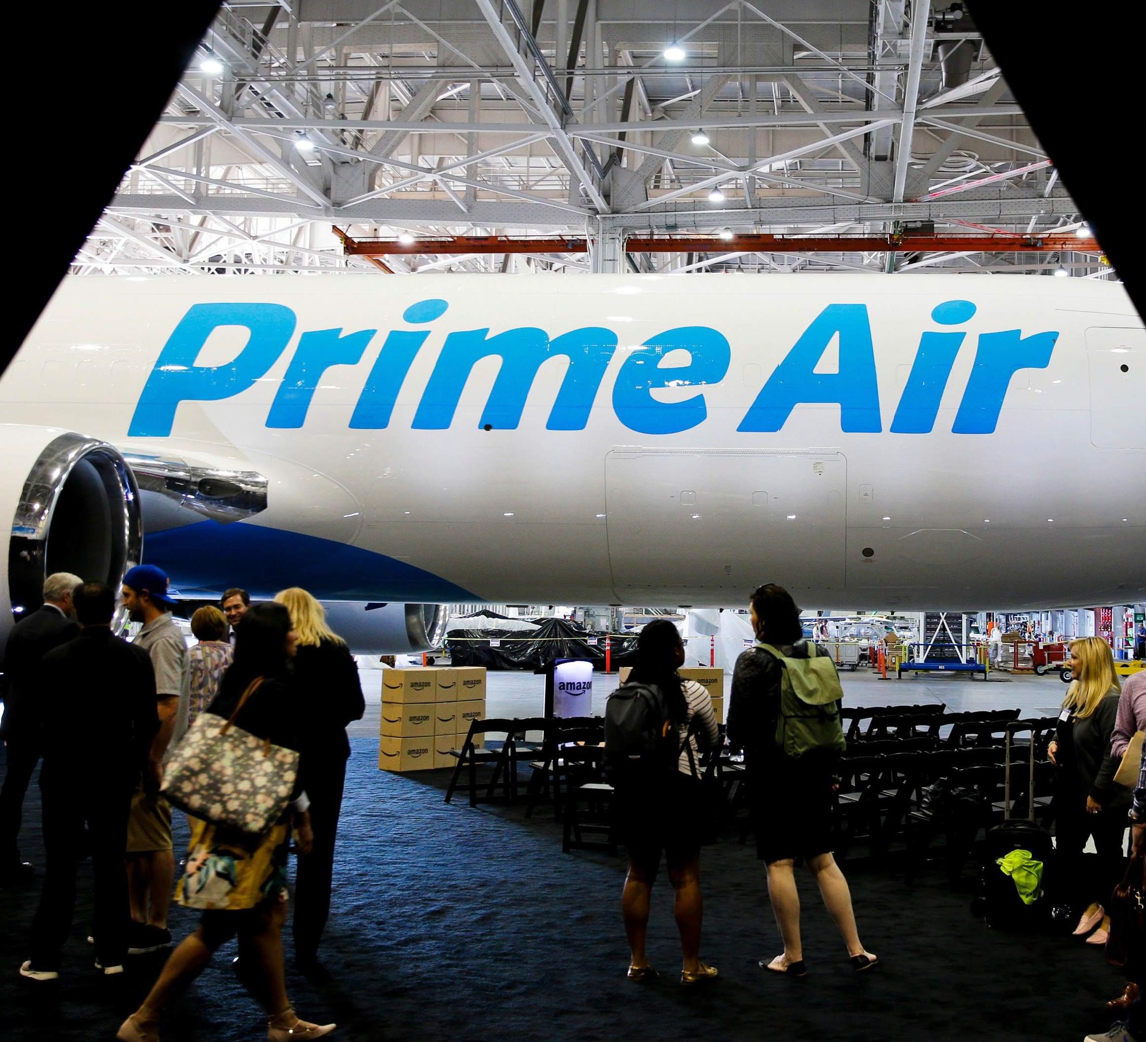 Amazon Unveils Cargo Plane As It Expands Delivery Network ...