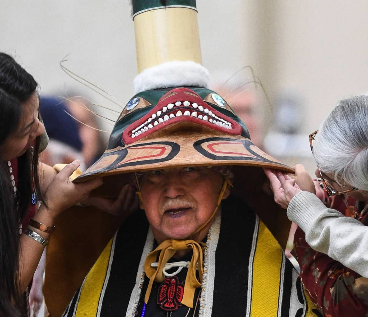 Tlingit Hat Back To Alaska