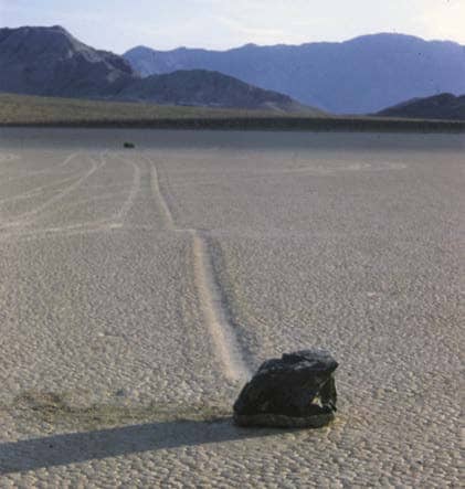 GEOLOGY 101 - The &ldquo;Sailing Stones&rdquo; of Death Valley: How a Mystery was Resolved