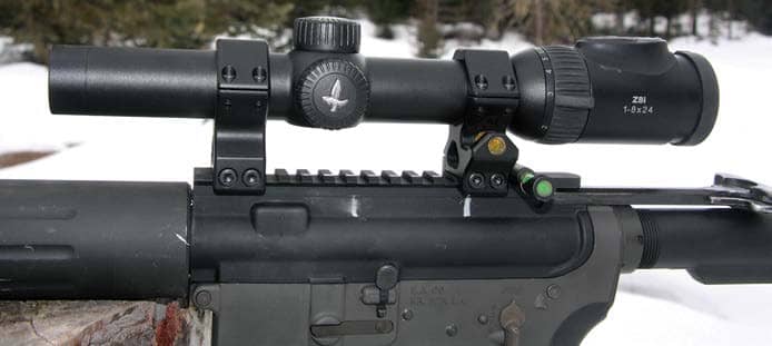 Swarovski Optik's Z8i 1-8x 24mm with L 4A-IF