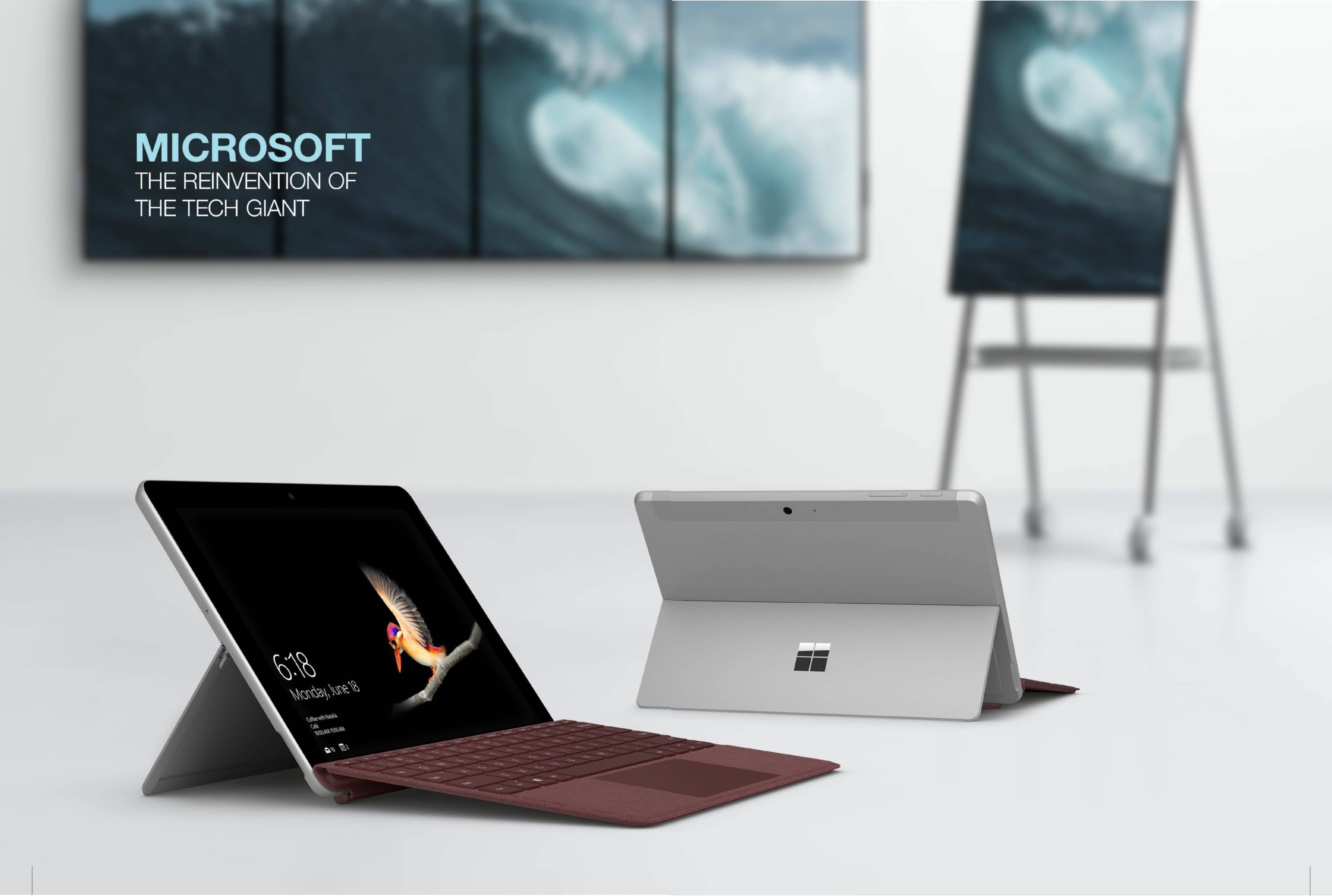 Microsoft The Reinvention Of The Tech Giant