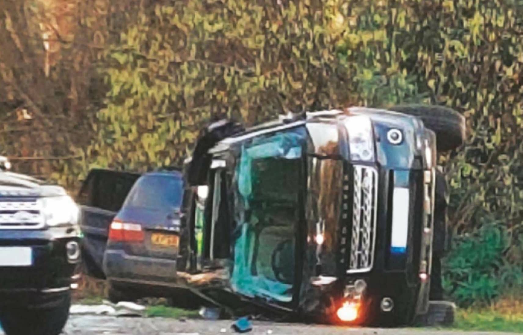 A ‘very Shocked And Shaken' Duke Of Edinburgh ‘is Lucky To Be Alive' Following Horrific Crash Near Sandringham