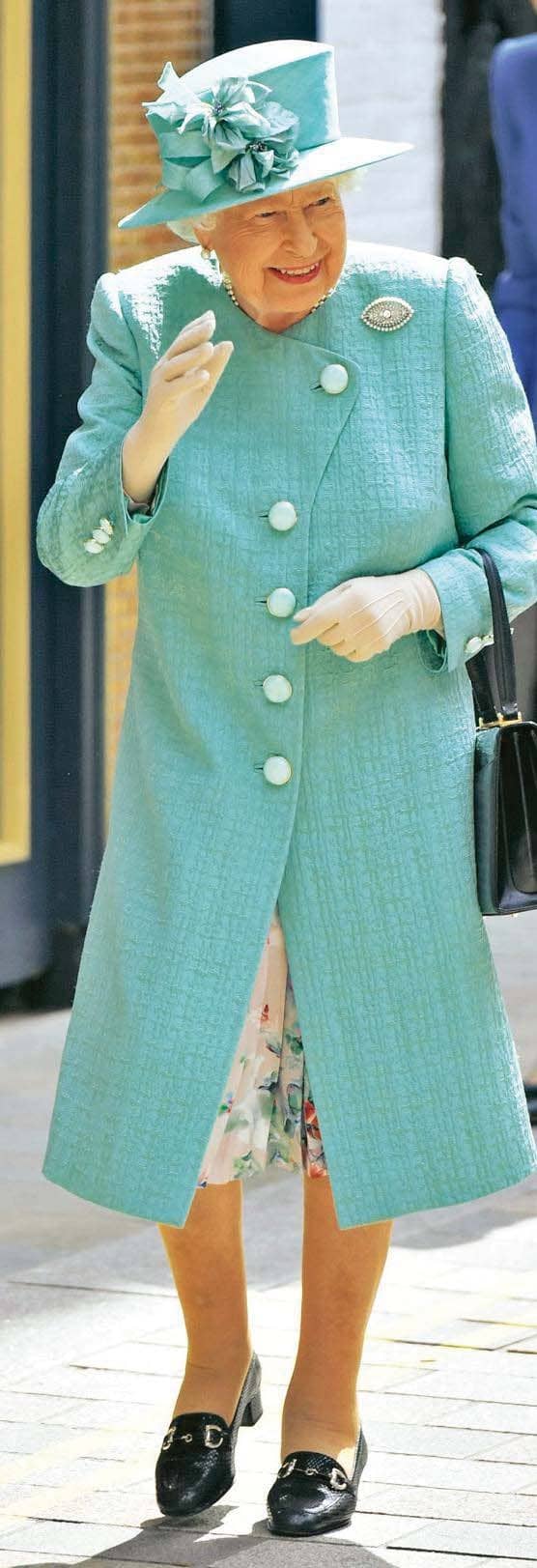 With Flags Waving And Tills Ringing The Queen Shares Stories As She Takes A Trip Down Memory Lane