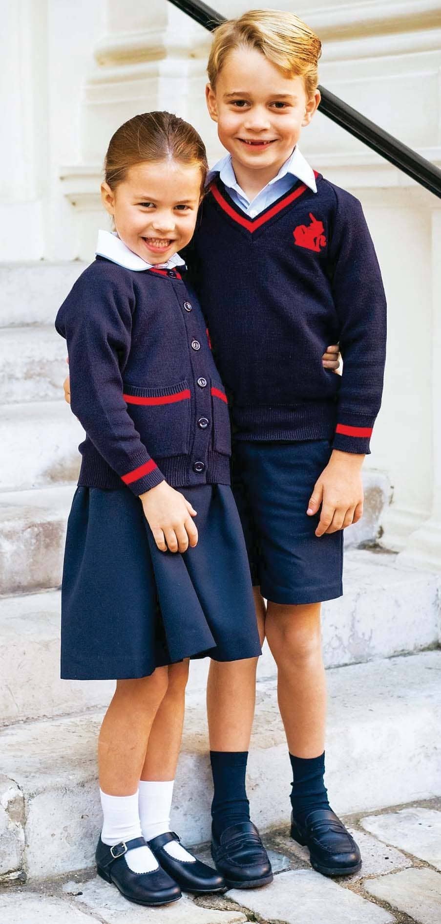 navy blue school pinafore