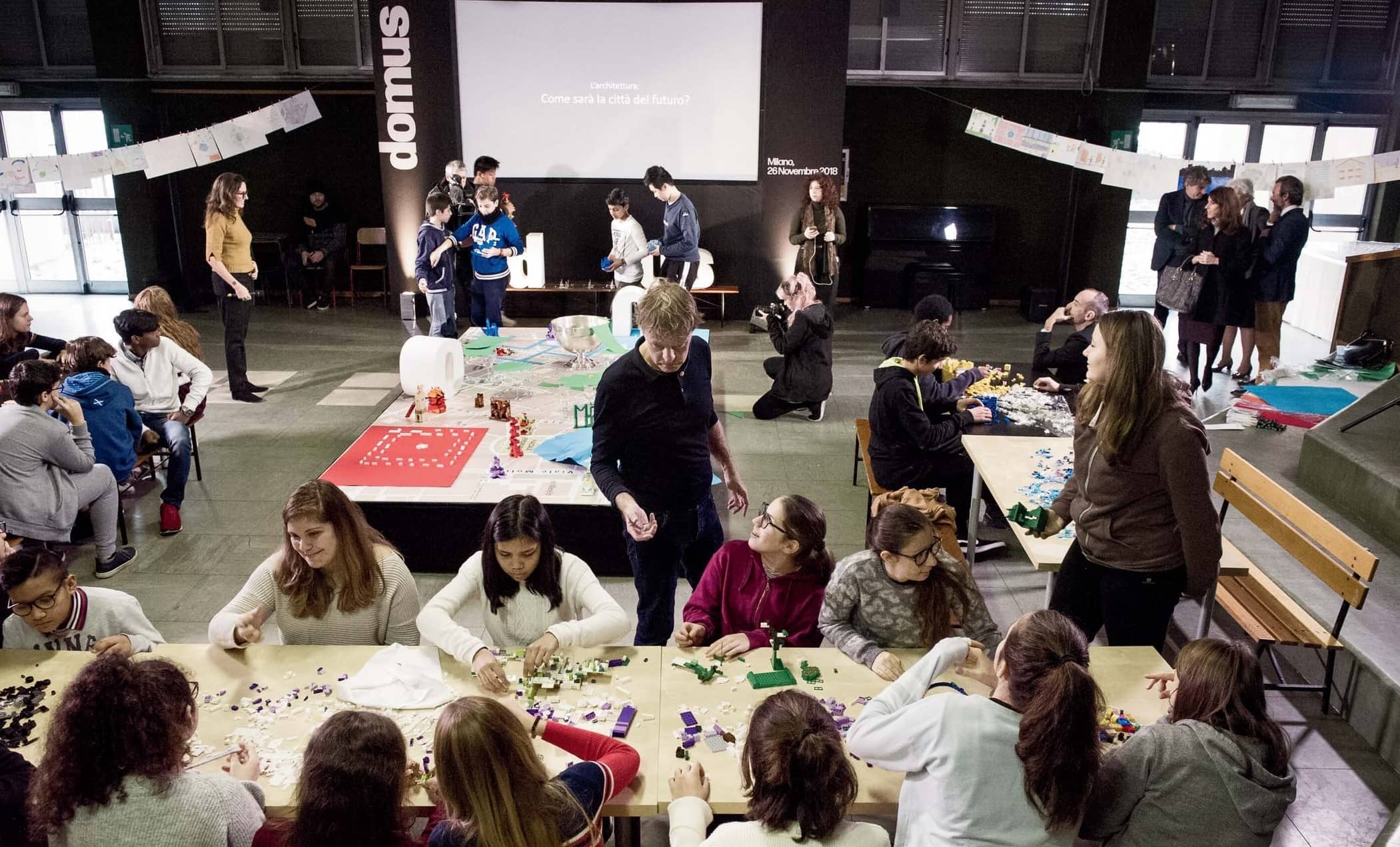 Children Are Tomorrow's Urban Planners Future Milan: Workshop With Winy Maas 