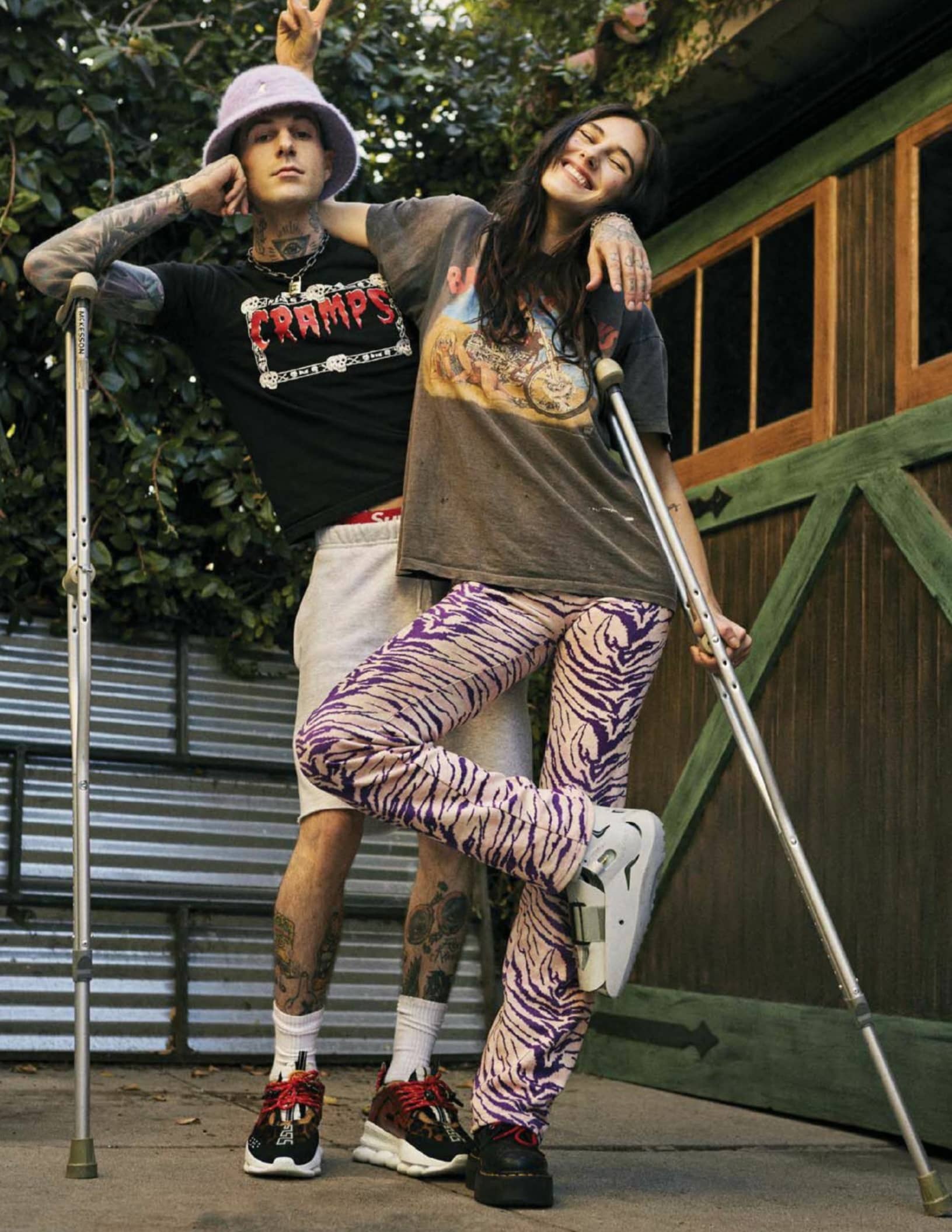 The Scruffy, Stylish Love Of Jesse Rutherford And Devon Carlson