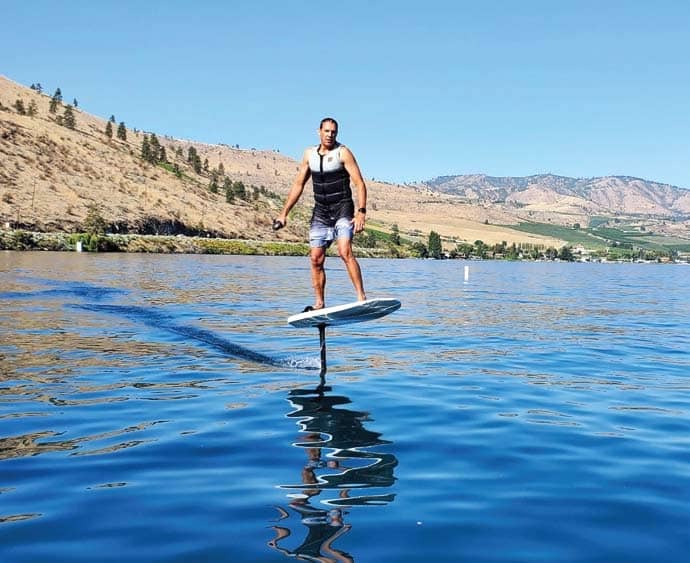 Surfing on Lake Chelan?!